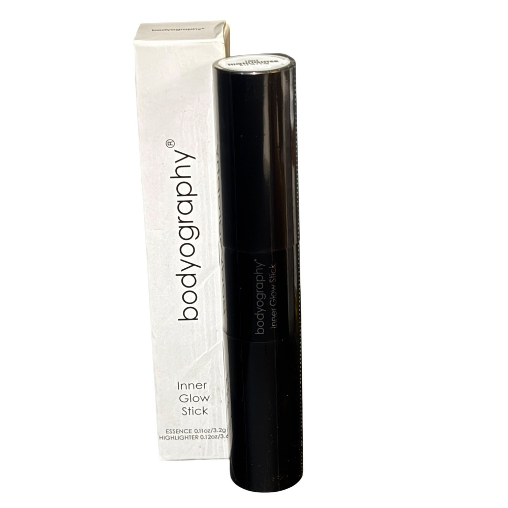 Bodyography Inner Glow Stick Highlighter Essence 1801 Dual Ended Cream Stick NIB